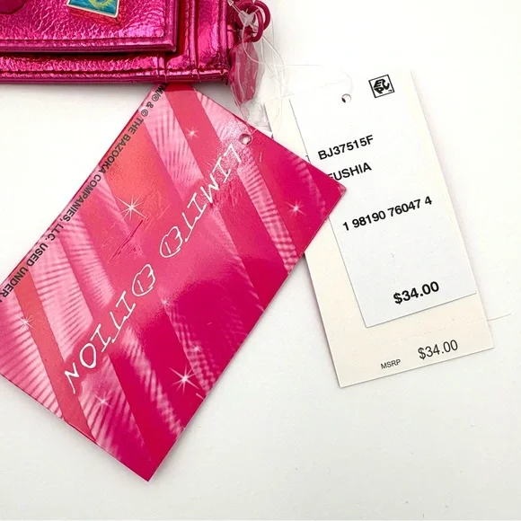 Betsey Johnson Ring Pop Blue Raspberry Bag + Matching Card Case - Picture 12 of 16